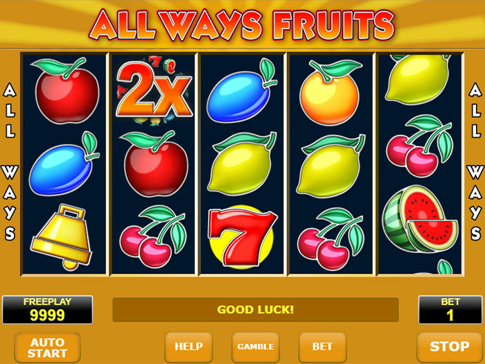 All ways fruits игровые автоматы