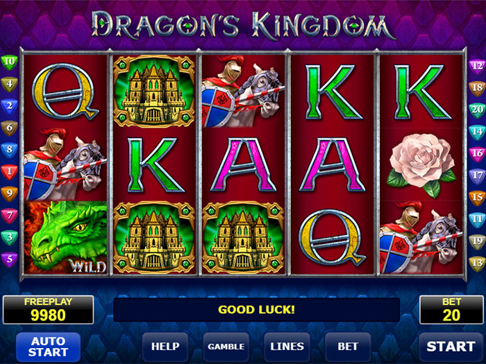 Dragons kingdom игровые автоматы